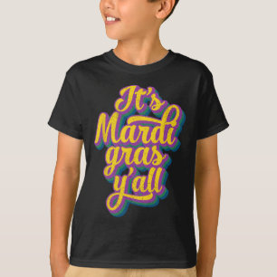 Camiseta Su máscara de disfraz para fiesta de Mardi Gras ¡Y