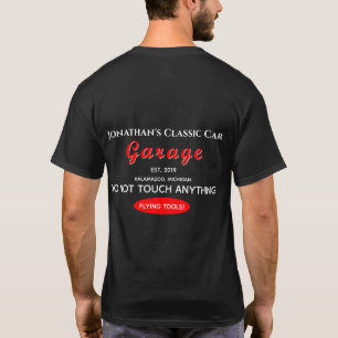 Camiseta Su mecánico de garaje de coche doméstico