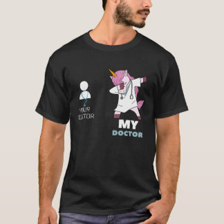 Camiseta Su Médica Mi Médica Médica Unicorn