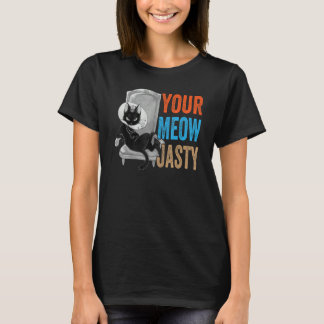 Camiseta Su Meow-Jasty - Divertidos Chistes para gatos - Ma