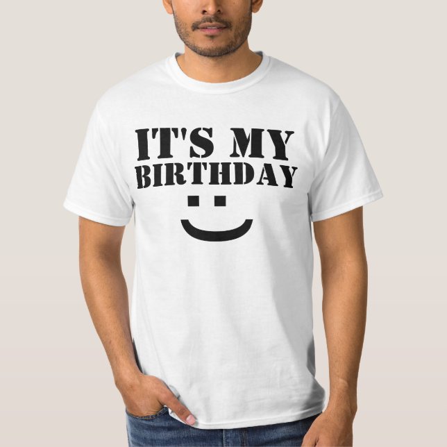 CAMISETA SU MI CUMPLEAÑOS (Anverso)