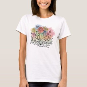 Camiseta Su misericordia es nueva cada mañana