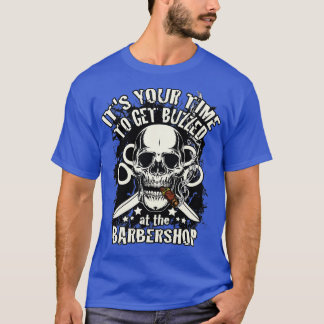 Camiseta Su momento para obtener un gráfico barber barbudo