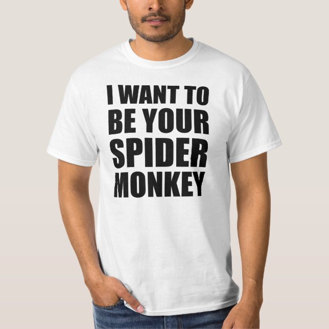 Camiseta Su mono de araña (Anverso)