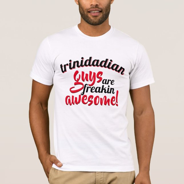 Camiseta (Su nacionalidad) Los hombres son increíbles (Anverso)
