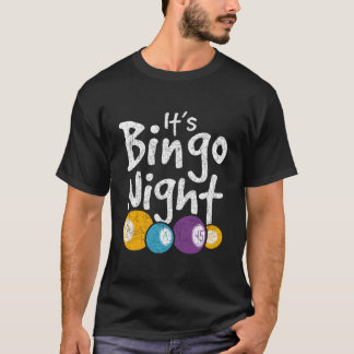 Camiseta Su Noche de Bingo Lotto Bingo Jugador Pasatiempo d
