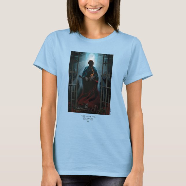 Camiseta Su nombre desaparecerá (Anverso)