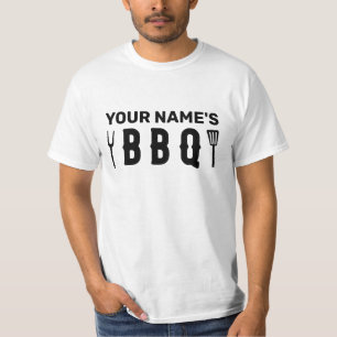 Camiseta Su nombre es bbq