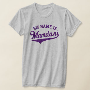 Camiseta Su nombre es Zohran Mamdani Meme Alcalde de Nueva 
