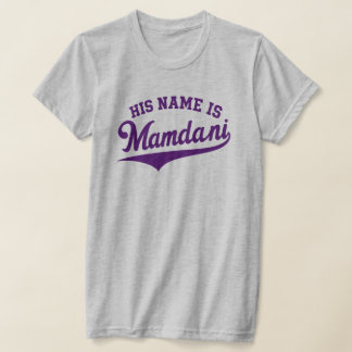 Camiseta Su nombre es Zohran Mamdani Meme Alcalde de Nueva 