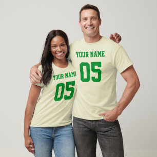 Camiseta Su nombre su número
