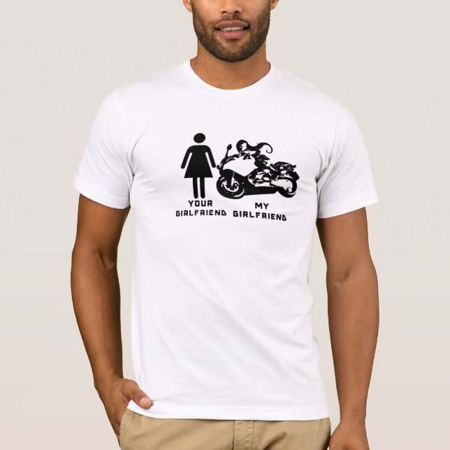 Camiseta Su novia, mi novia (Anverso)
