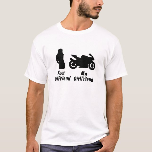 Camiseta Su novia, mi novia (Anverso)