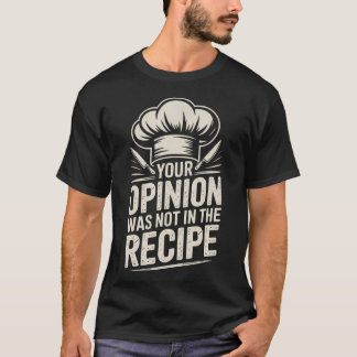 Camiseta Su opinión no estaba en la