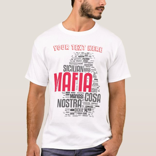 Camiseta Su opinión sobre la MAFIA (Anverso)
