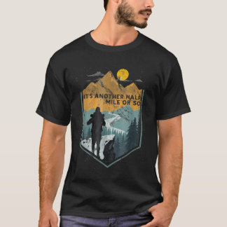 Camiseta Su Otra Mitad Es La Montaña De Más O Menos Una Mil