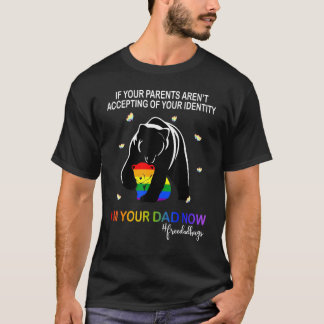 Camiseta Su Padre Arente Acepta A Mi Padre Ahora Lgbt P
