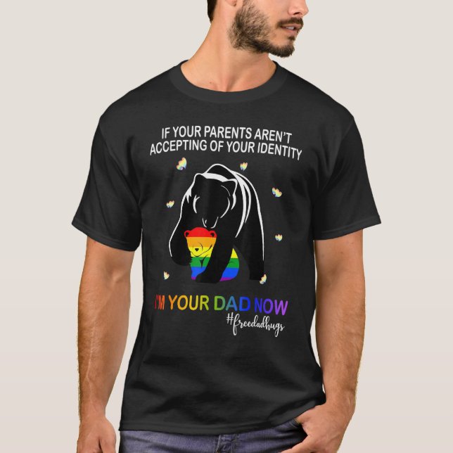 Camiseta Su Padre Arente Acepta A Mi Padre Ahora Lgbt P (Anverso)