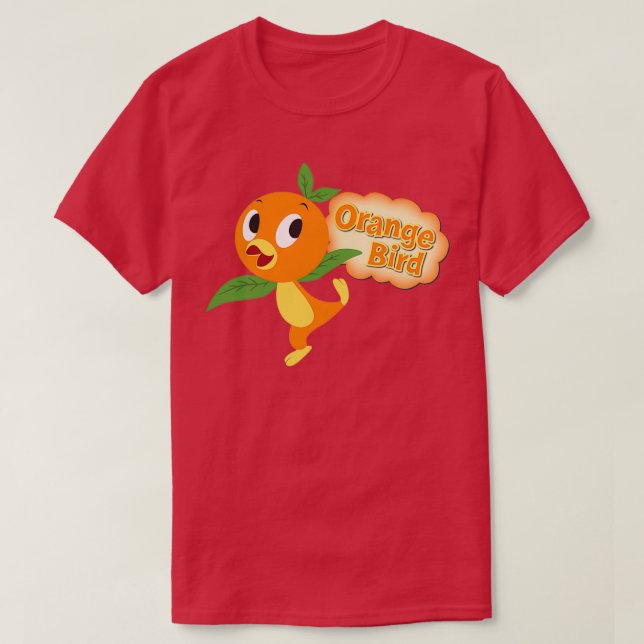 Camiseta Su pájaro Naranja (Diseño del anverso)