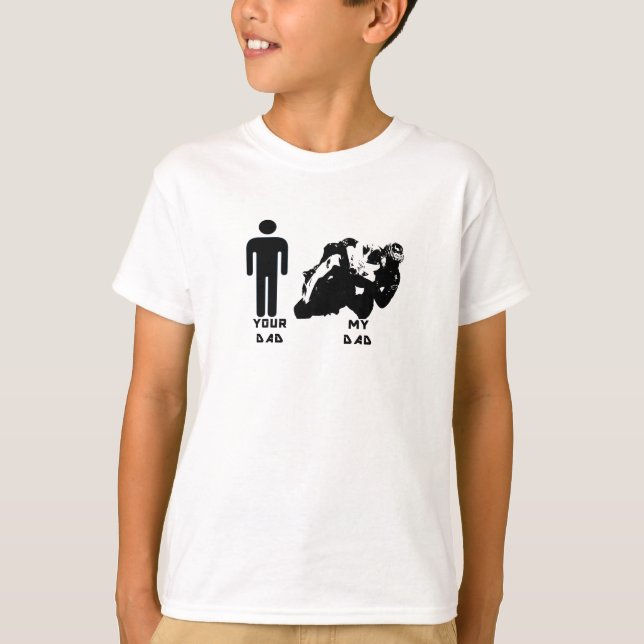 Camiseta Su papá, mi papá (Anverso)