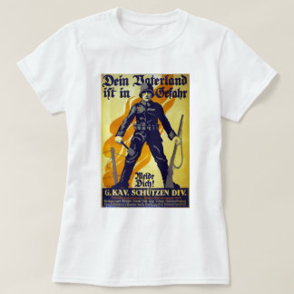 Camiseta Su patria está en peligro