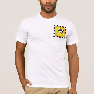 Camiseta Su personalizado a cuadros de la bandera del