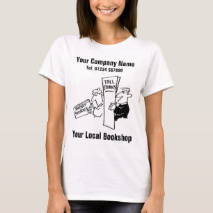 Camiseta Su Personalizado de librería local para personaliz