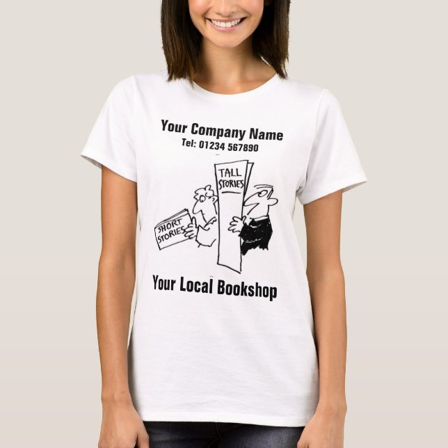 Camiseta Su Personalizado de librería local para personaliz (Anverso)