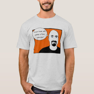 Camiseta Su piel hará un poncho fino