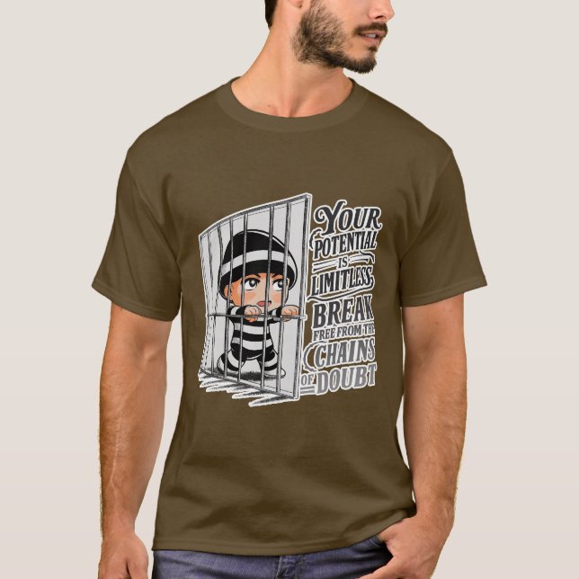 Camiseta Su potencial es ilimitado, libre de dudas (Anverso)