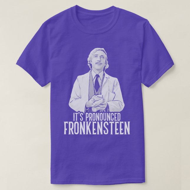 Camiseta Su Pronunciada Fronkensteen (Diseño del anverso)