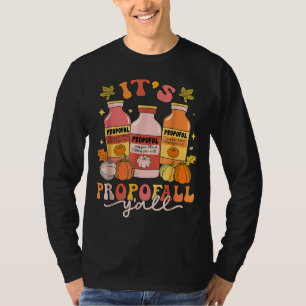 Camiseta Su Propootoño Y La Enfermera De Enfermería RN ICU 