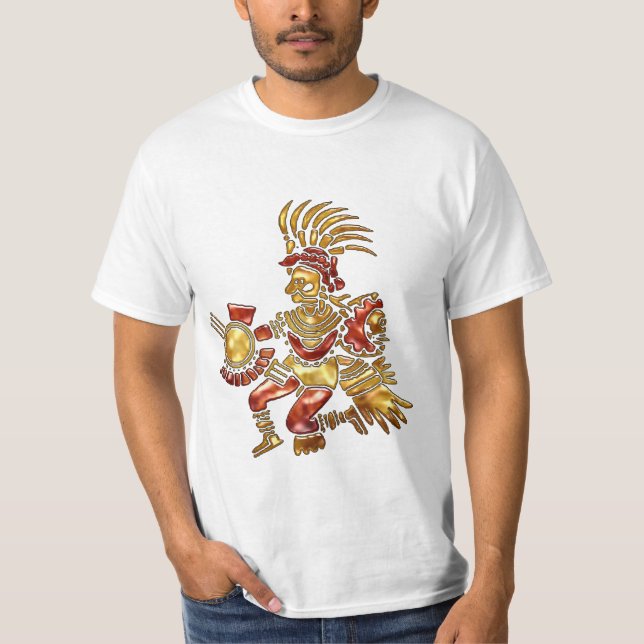 Camiseta SU PRÓXIMO TIPO Nativo Azteca (Anverso)