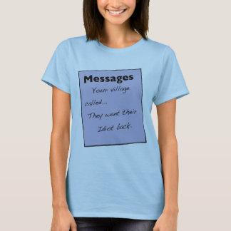 Camiseta Su pueblo llamó a T-Shirt de Women's