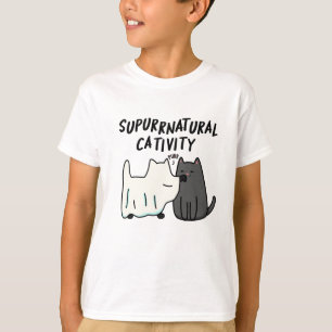 Camiseta Su-purr-natural Catividad Funny Cat Pun