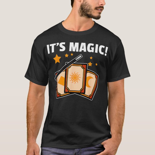 Camiseta Su Regalo Mágico Para El Mago _1  (Anverso)