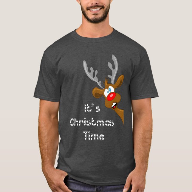 Camiseta Su retro de Navidad (Anverso)