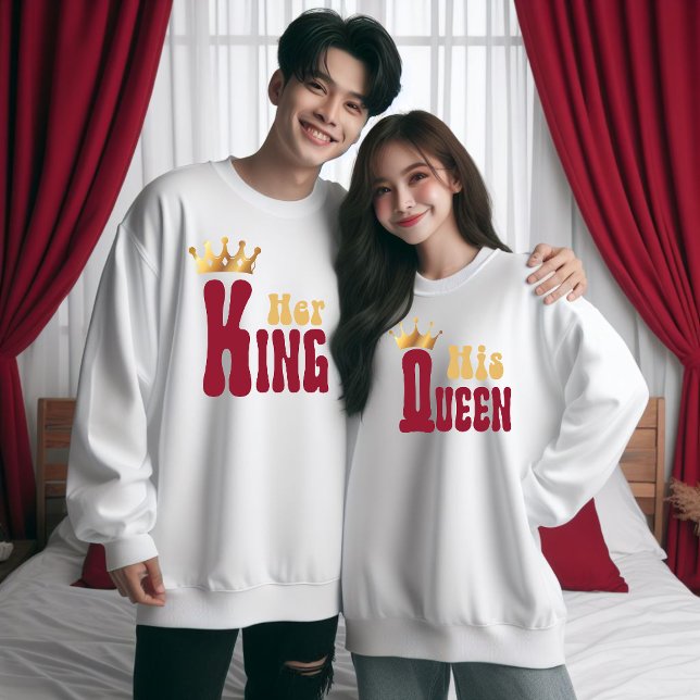 Camiseta Su rey leal (her king)