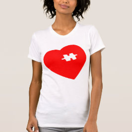 Camiseta Su rompecabezas perfecto - Amor y conexión