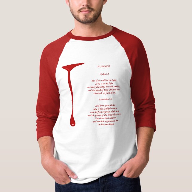 Camiseta Su sangre (Anverso)