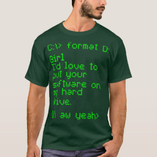 Camiseta Su software en mi disco duro