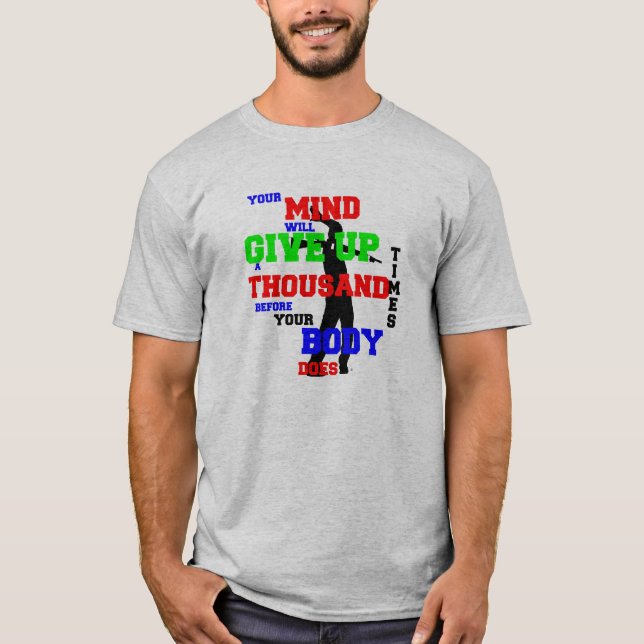 Camiseta Su taladro de la mente apenas (Anverso)