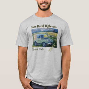 Camiseta Su taxi rural "FREYA " del camión de la alteza