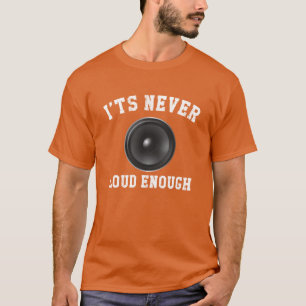 Camiseta Su técnico subwoofer para automóvil fam Nunca es l