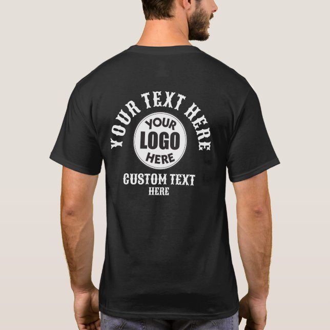 CAMISETA SU TEXTO AQUÍ (Reverso)