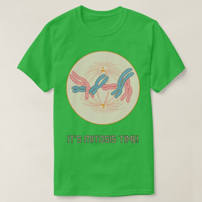 Camiseta Su tiempo de mitosis  (Diseño del anverso)