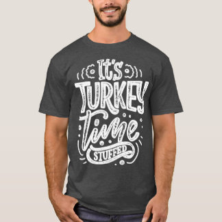 Camiseta su tiempo de pavo relleno
