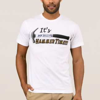 Camiseta Su tiempo del martillo de Akron