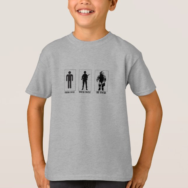 Camiseta Su tío… su tío… mi tío (Anverso)