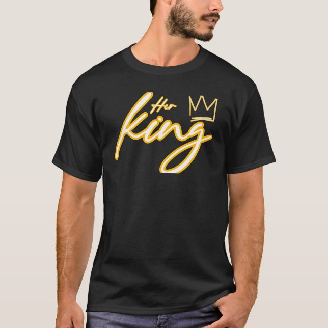 Camiseta Su tipografía de Neon King (Anverso)